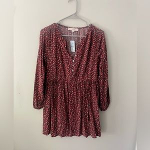 Loft floral dress NWT